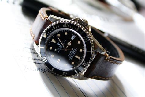 rolex sea dweller 16600 leather strap|rolex sea dweller price guide.